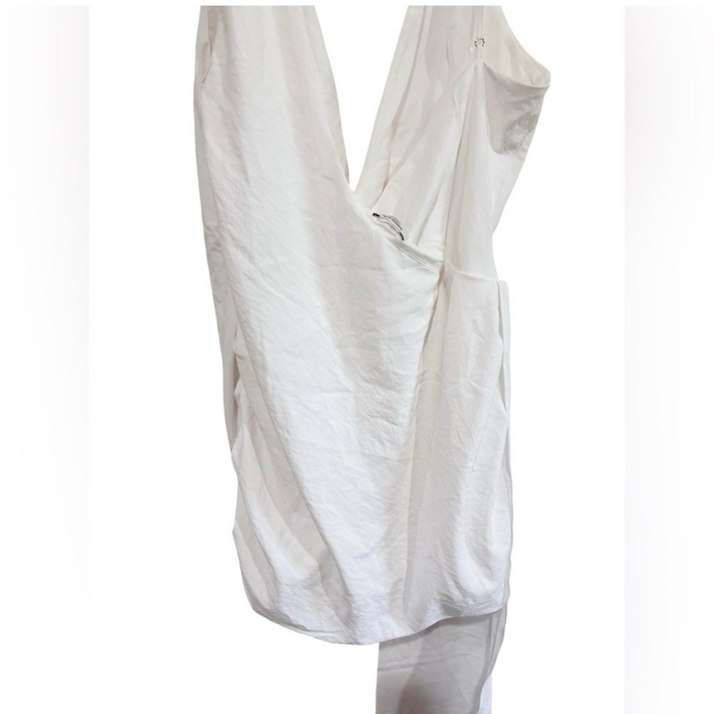Mistress Rocks Plunge Drape Cocktail Minidress
White - Picture 5 of 12